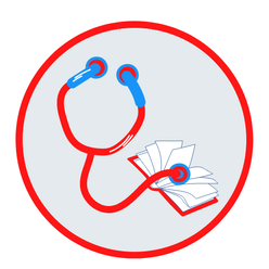 Picture Book Critiques by the Rhyme Doctors Stethoscope Logo
